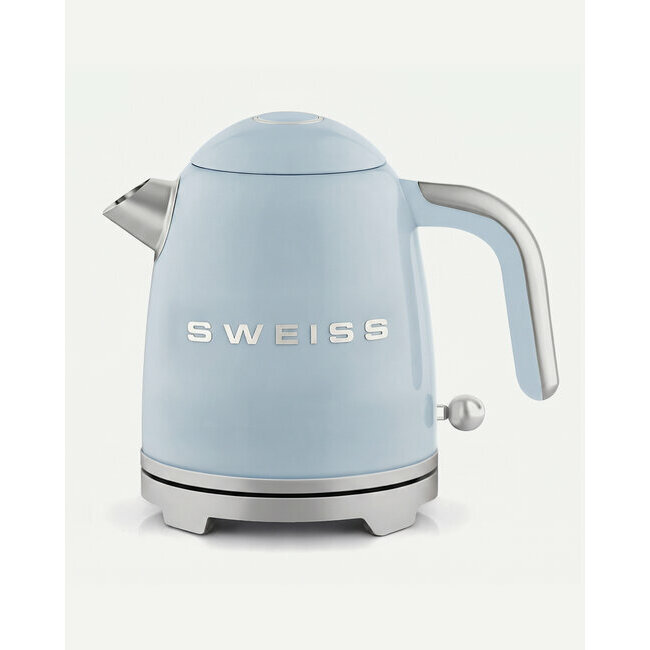 Bouilloire vintage bleu